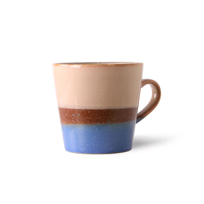 70s ceramics: americano mug, sky S-MODEL