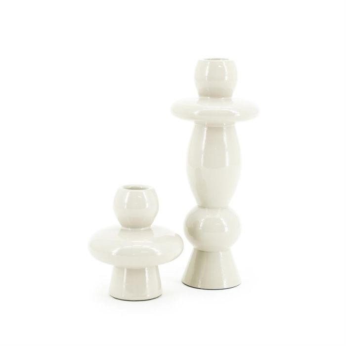 Kandelaar Barolo (set of 2) - beige