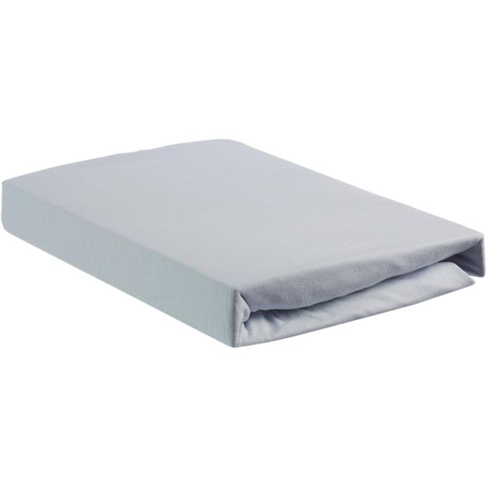 Hoeslaken Jersey Light Blue 140x200/220