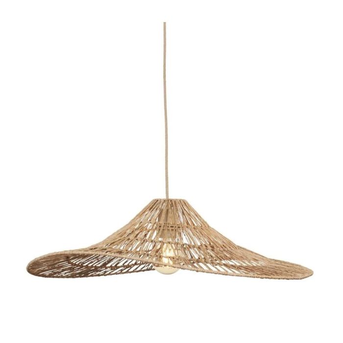 Hanging lamp Cuzco jute dia.65xh.20cm, natural