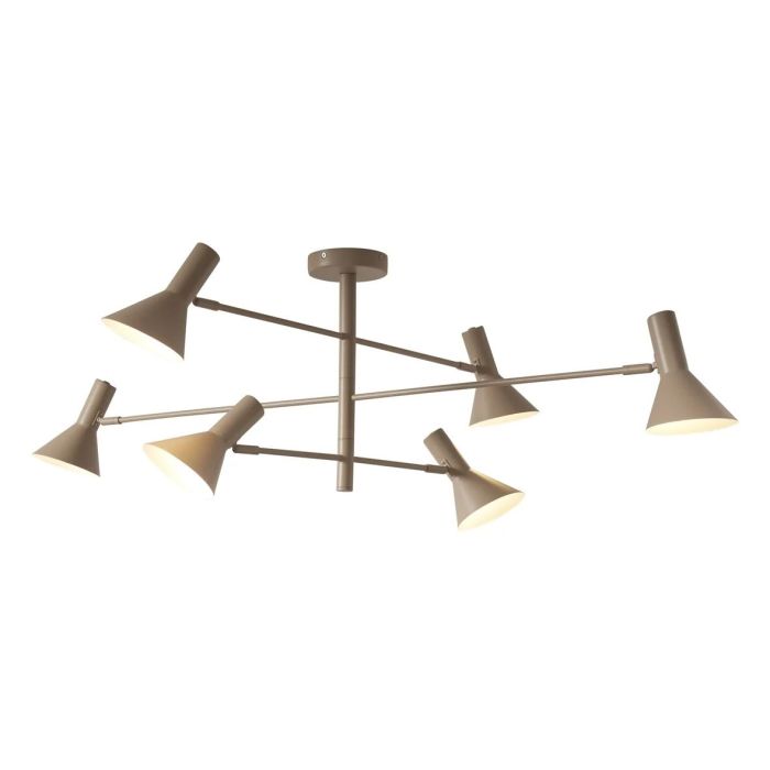 Ceiling lamp Izmir 3-arm, sand