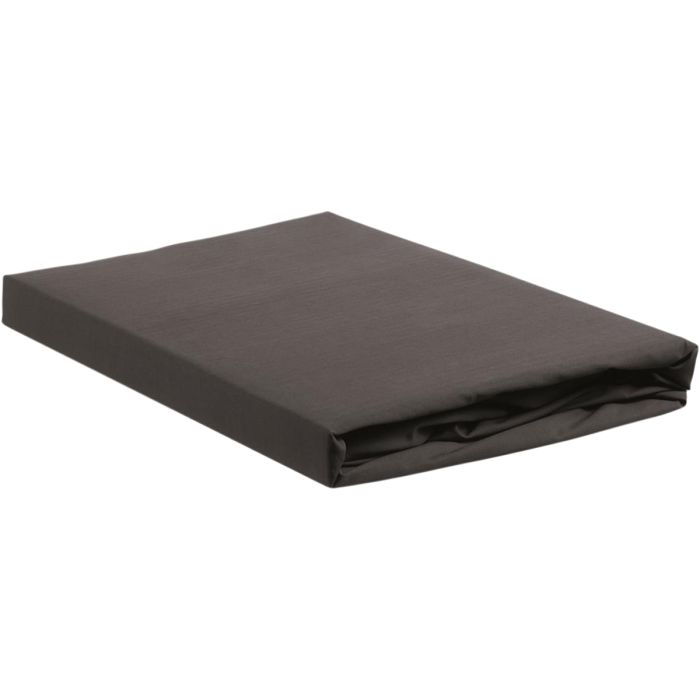 Hoeslaken Percale Anthracite 90x210/220