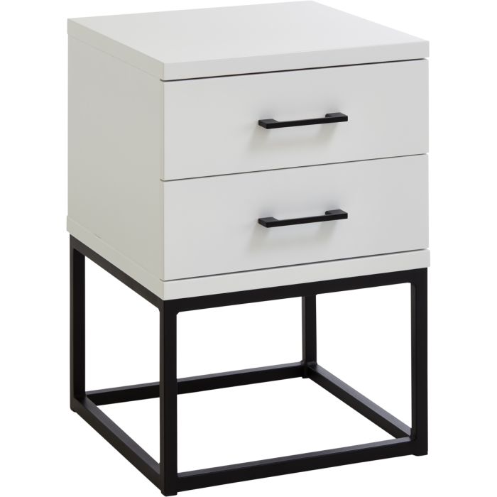 Nachtkastje Moira wit