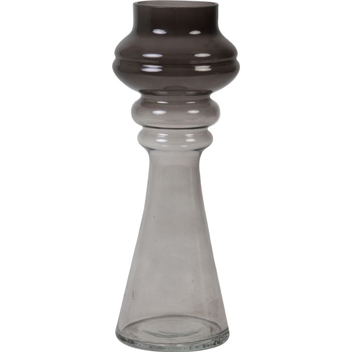 Vaas 13x35 cm Lavon Glas Smoke Grjis