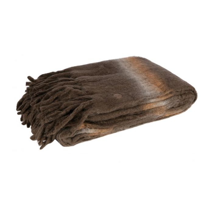 Wrap plaid coffee multicolor 130x170