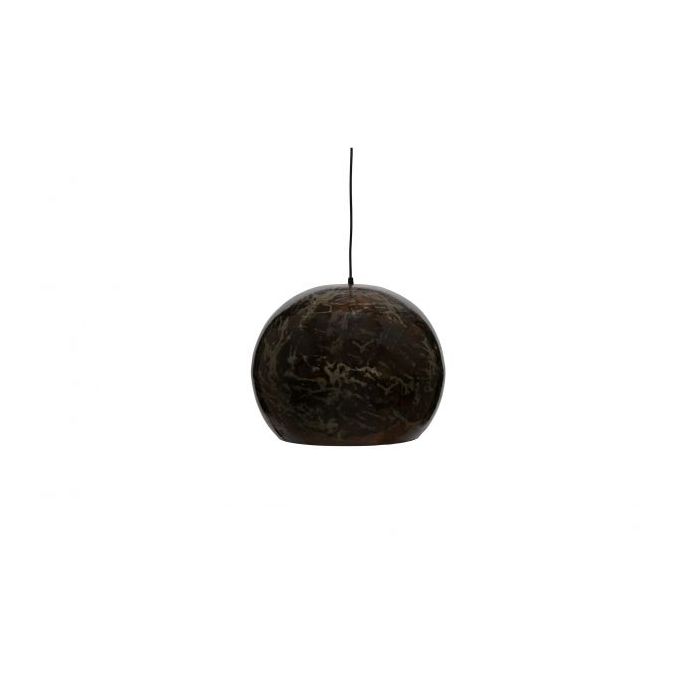 Grand ball hanglamp metaal black blast ø44cm S-MODEL