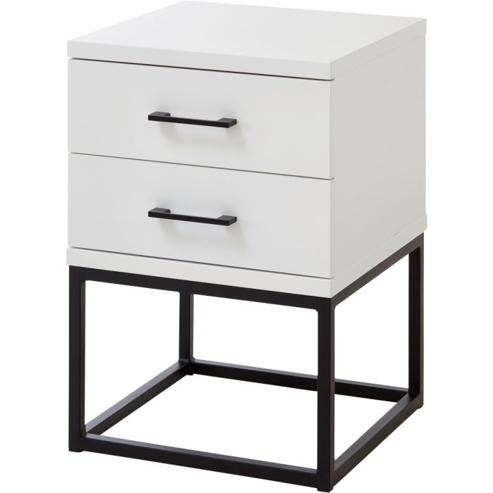 Nachtkastje Moira wit