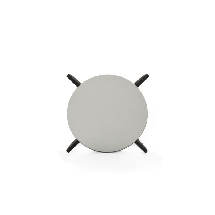 Spiegel medium zwart + zwart onderstel S-MODEL