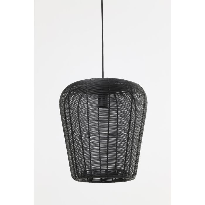 Hanglamp Ø31x37 cm ADETA mat zwart