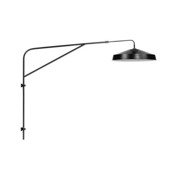 Wandlamp Brighton zwart S-model