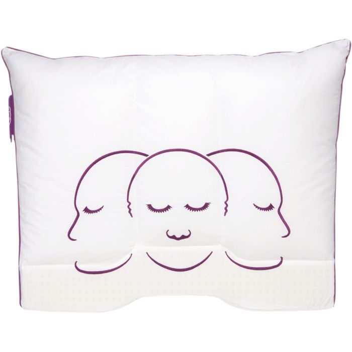 Hoofdkussen Silvana Support 3 Paars