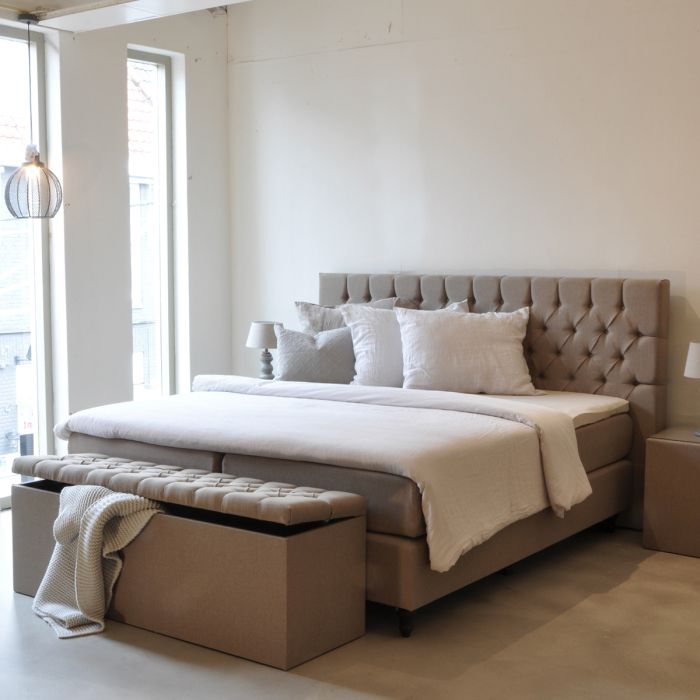 Boxspring Scandi Classic Vlak