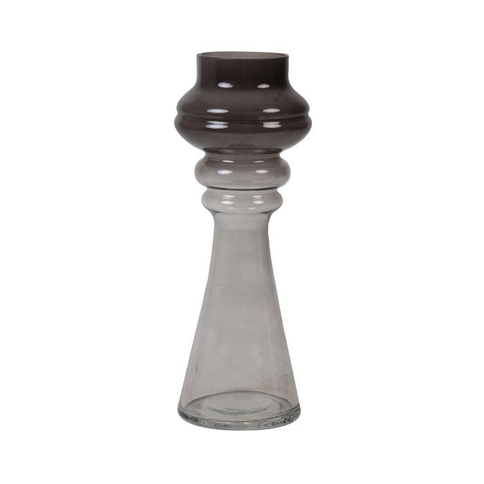 Vaas 13x35 cm Lavon Glas Smoke Grjis