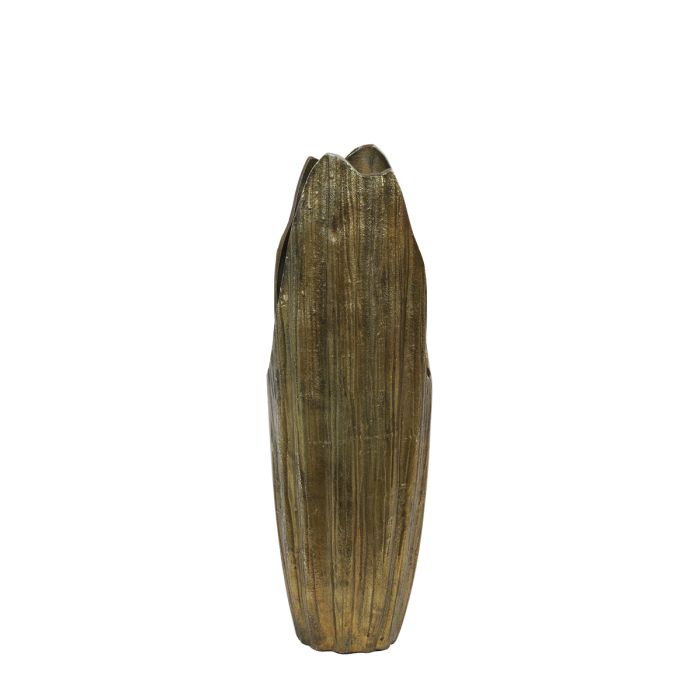 Vaas 18x13x51 cm Jubile Antiek Brons