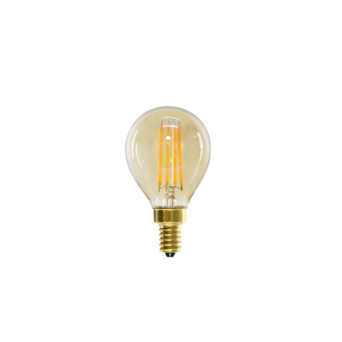 LED bulb Ø4x7 cm LIGHT 2W amber E14 dimbaar