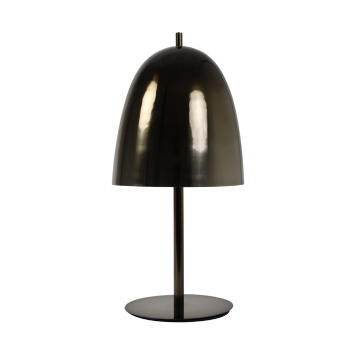 Tafellamp Ø24x51 cm LUCINDA donker bruin