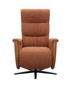 Relaxfauteuil Faith 3 vlaks rug