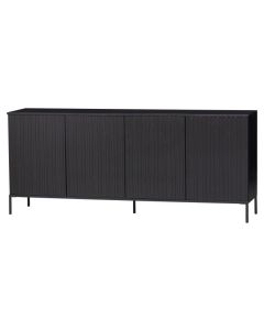 Dressoir New Gravure - Grenen Zwart