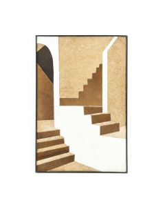 Schilderij Stairs - 52x77cm