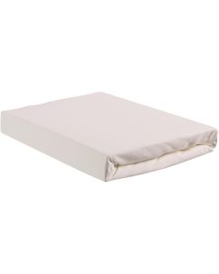 Hoeslaken Jersey Splittopper White 200x200/220