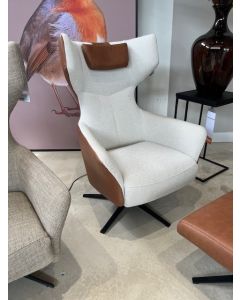 Relaxfauteuil Marius met Hocker