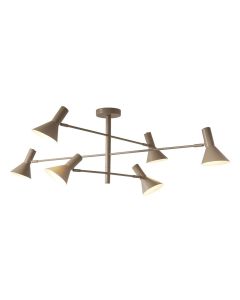 Ceiling lamp Izmir 3-arm, sand