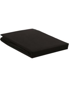 Hoeslaken Percale Black 140x200