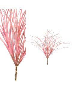 Leaves Plant rose gold metallic onion grass bush