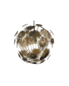 Atom hanglamp metaal antique brass