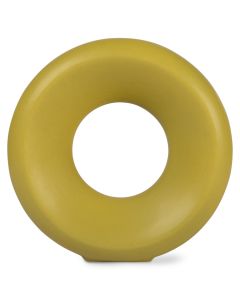 Cirkel vaas small groen keramiek