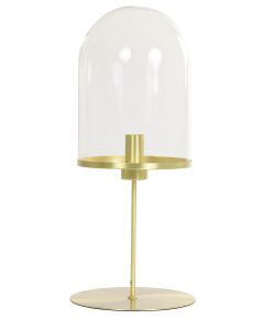 Tafellamp 25x65 cm Maverick Goud+Helder Glas