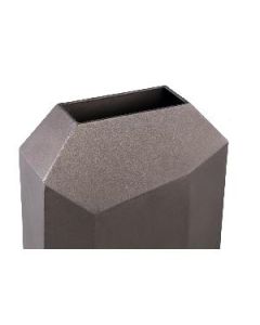 Shafi Brown angular iron pot large