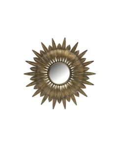 Confess spiegel metaal antique brass ø41cm - S-model