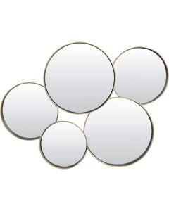 Spiegel 76x11x60 cm SIANNA antiek brons