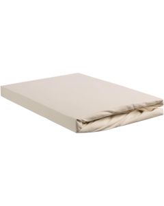 Hoeslaken Percale Splittopper Off-white 140x200