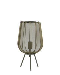 Tafellamp Plumeria - Donkergroen - Small