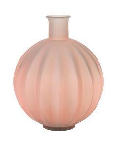 Vaas 33x42 cm Palloci Glas Mat Koraal