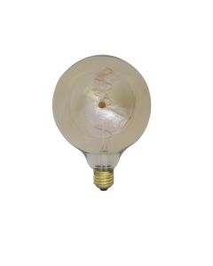 Deco LED globe Ø12,5x17,5 cm LIGHT 4W amber E27 dimbaar