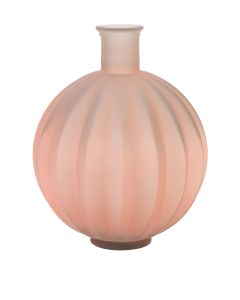 Vaas 33x42 cm Palloci Glas Mat Koraal