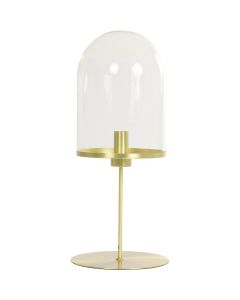Tafellamp 25x65 cm Maverick Goud+Helder Glas