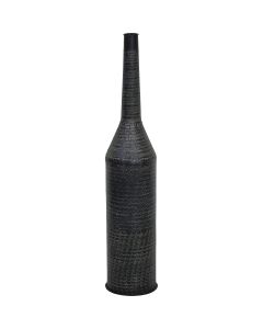 Vaas deco ?18x93 cm DOLIM zwart-antiek groen