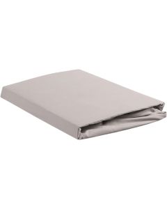 Hoeslaken Percale Topper Light Grey 140x210/220