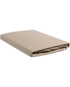 Hoeslaken Percale Sand 160x210/220