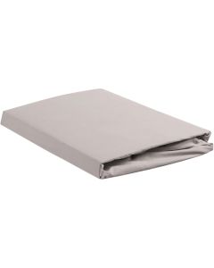 Hoeslaken Percale Light Grey 140x210/220