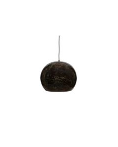 Grand ball hanglamp metaal black blast ø44cm S-MODEL