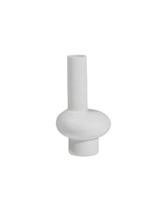 Vaas Tank small porselein chalkwhite 31cm