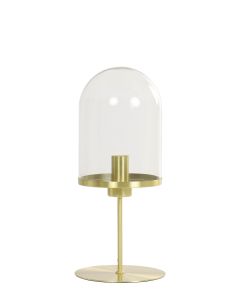 Tafellamp 22x50 cm Maverick Goud+Helder Glas