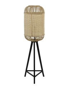 Vloerlamp 40x140 cm Alifia Bamboe+Webbing Naturel