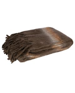 Wrap plaid coffee multicolor 130x170