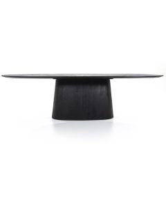 Eettafel Aron - Zwart - 300x110cm